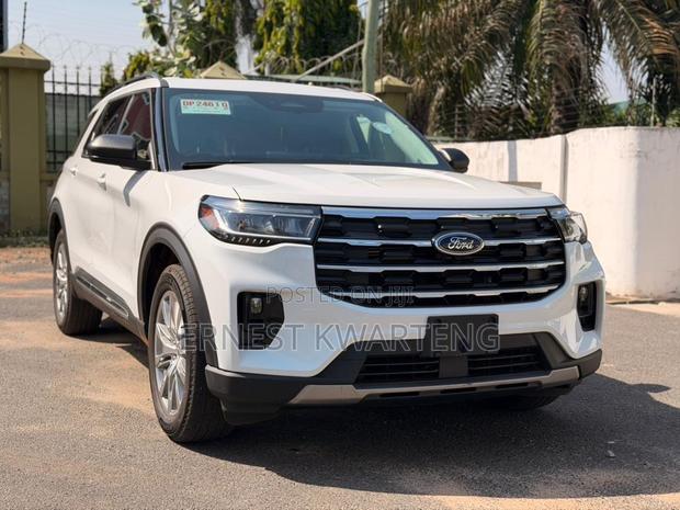 New Ford Explorer 2025 White