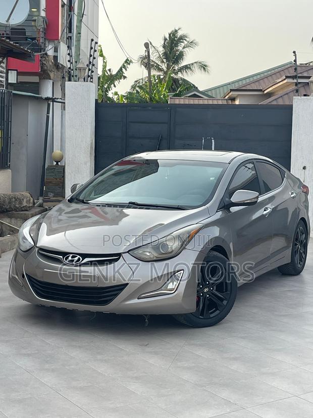 Hyundai Elantra Limited 4dr Sedan (1.8L 4cyl 6A) 2014 Gray