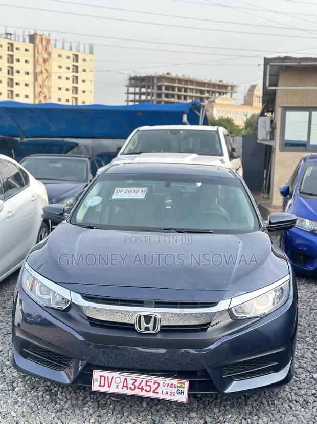 Honda Civic EX-L Sedan 2018 Gray
