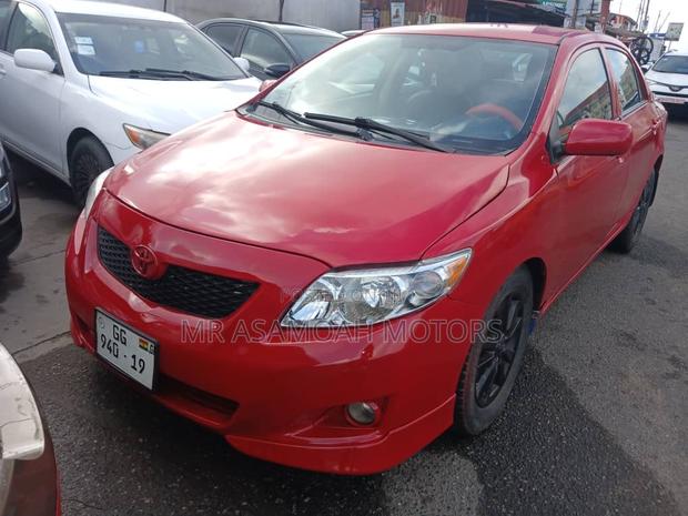 Toyota Corolla LE 4dr Sedan (1.8L 4cyl 4A) 2010 Red
