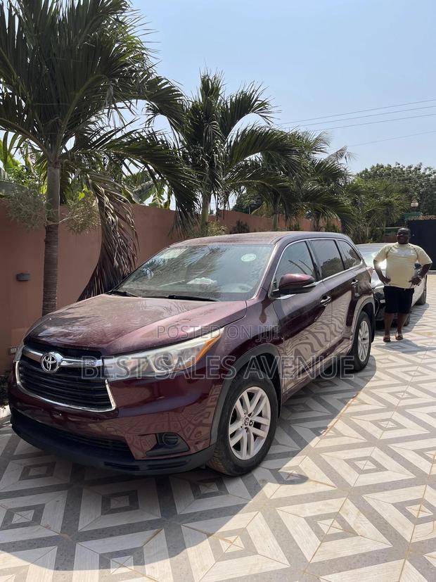 Toyota Highlander 2016 Red