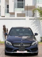 Mercedes-Benz C300 Sport 4dr AWD 4Matic Sedan (2.0L 4cyl 7A) 2015 Blue for sale