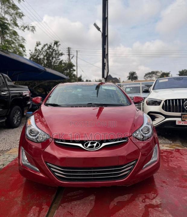 Hyundai Elantra Limited 4dr Sedan (1.8L 4cyl 6A) 2015 Red