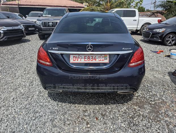Mercedes-Benz C300 Base 4Matic Sedan AWD (2.0L 4cyl 7A) 2017 Blue