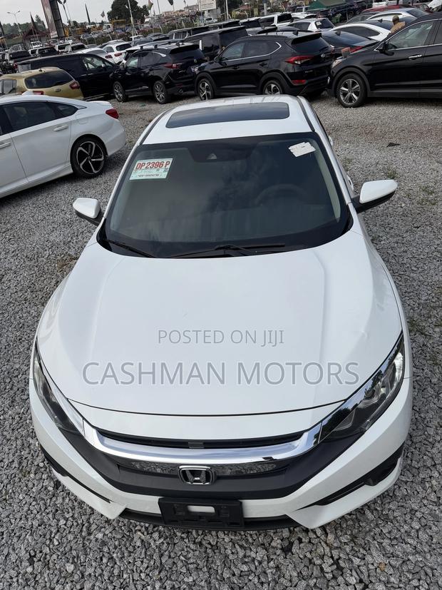 Honda Civic EX-L Sedan 2018 White