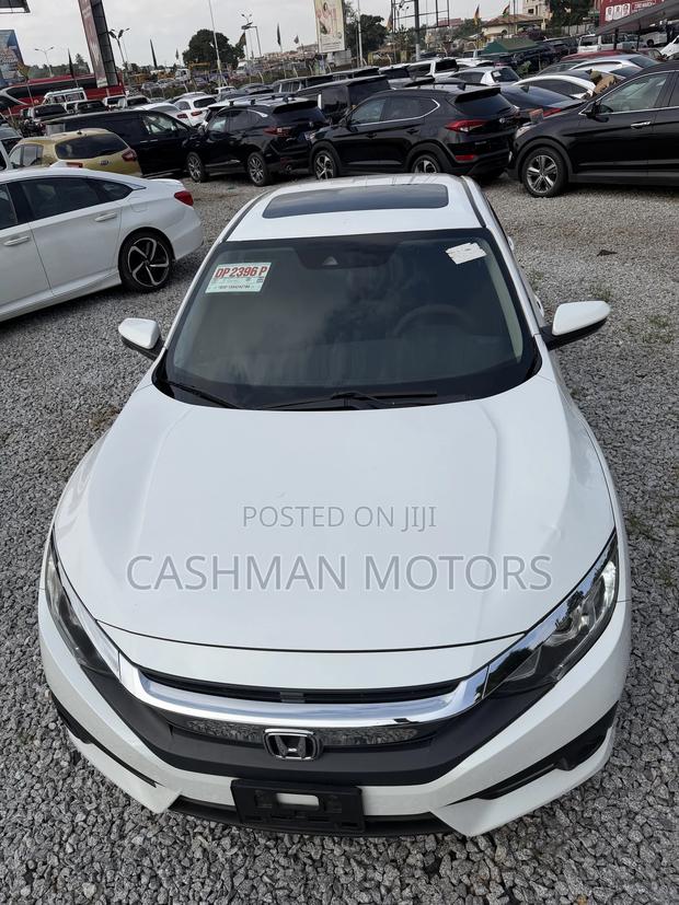 Honda Civic EX-L Sedan 2018 White