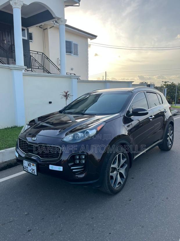 Kia Sportage SX 4dr SUV AWD (2.0L 4cyl Turbo 6A) 2017 Brown