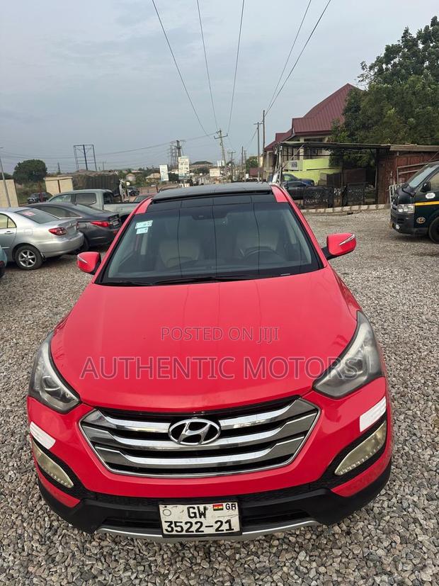 Hyundai Santa Fe Limited AWD 2017 Red
