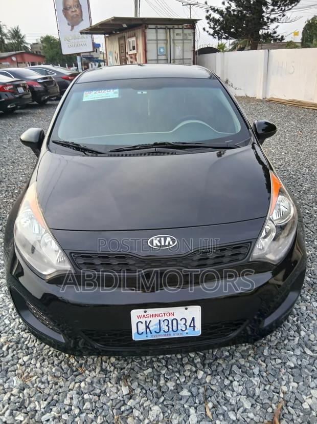 Kia Rio LX 4dr Hatchback (1.6L 4cyl 6A) 2013 Black