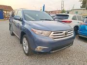 Toyota Highlander 3.5L 4WD 2013 Blue for sale