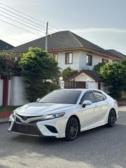 Toyota Camry XSE (2.5L 4cyl 8A) 2019 White for sale
