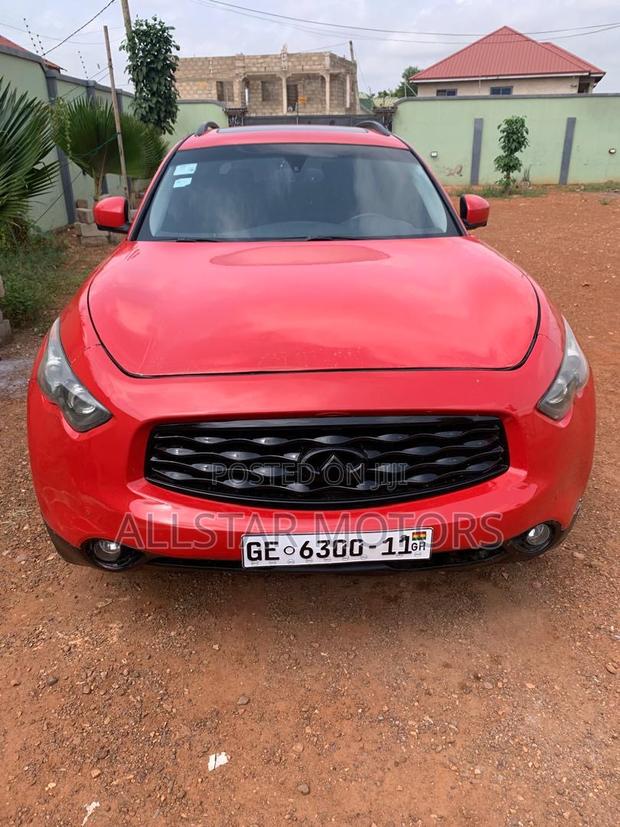Infiniti FX35 Base 4x2 (3.5L 6cyl 7A) 2010 Red