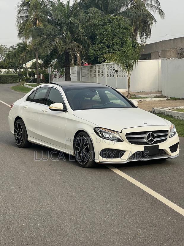 Mercedes-Benz C300 Luxury 4Matic Sedan AWD (2.0L 4cyl 7A) 2016 White