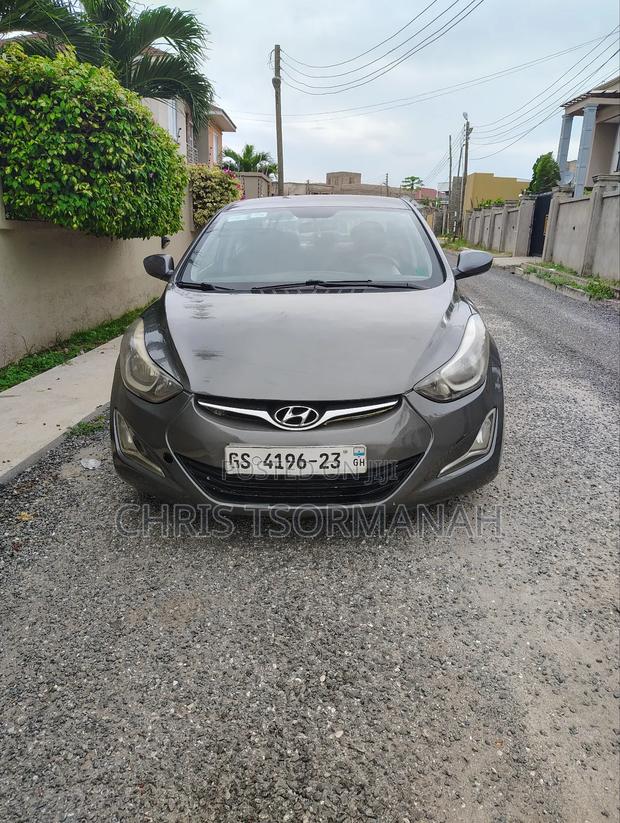 Hyundai Elantra Limited 4dr Sedan (1.8L 4cyl 6A) 2014 Gray