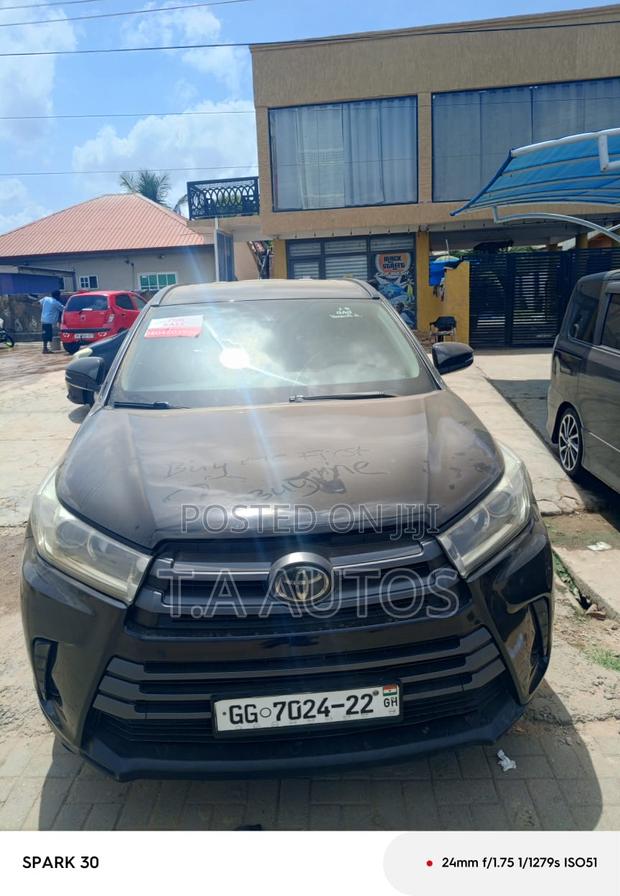 Toyota Highlander Limited 4x4 V6 (3.5L 6cyl 8A) 2018 Black