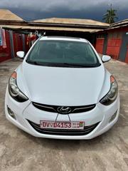 Hyundai Elantra Limited Sedan FWD (1.8L 4cyl 6A) 2013 White for sale