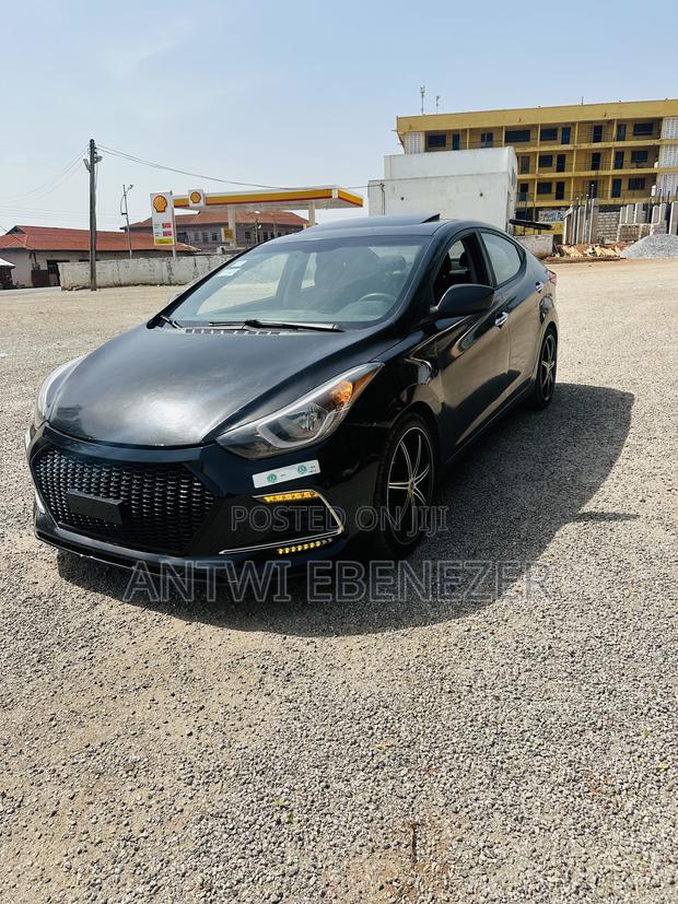 Hyundai Elantra Limited 4dr Sedan (1.8L 4cyl 6A) 2015 Black