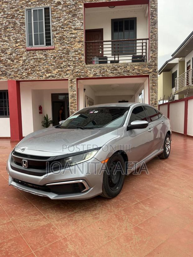 Honda Civic LX Sedan 2019 Silver