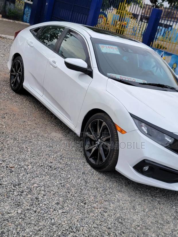 Honda Civic Sport Sedan 2019 White
