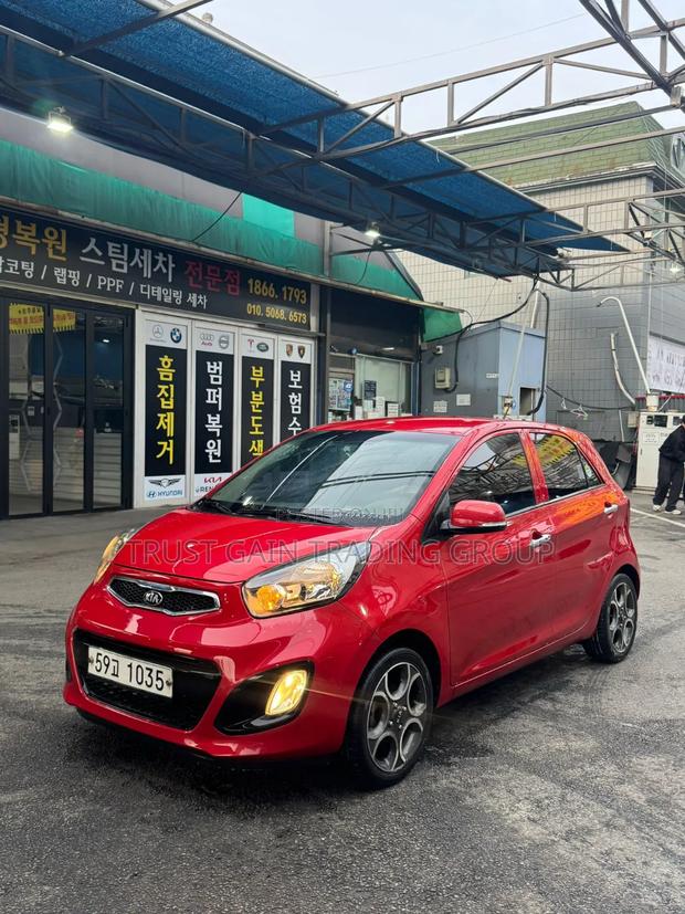 Kia Morning 2013 Red