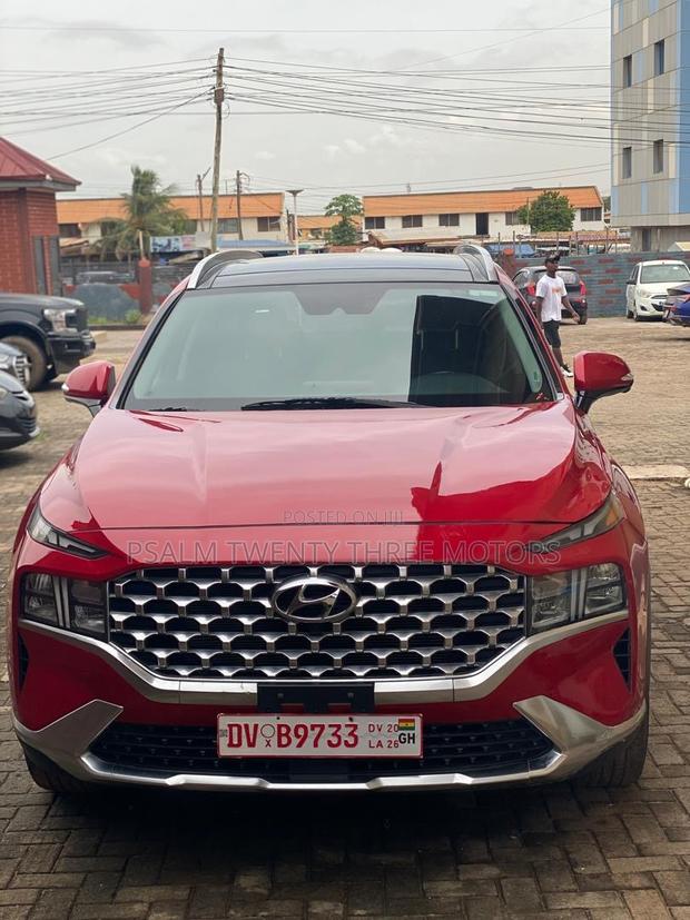 Hyundai Santa Fe 2023 Red