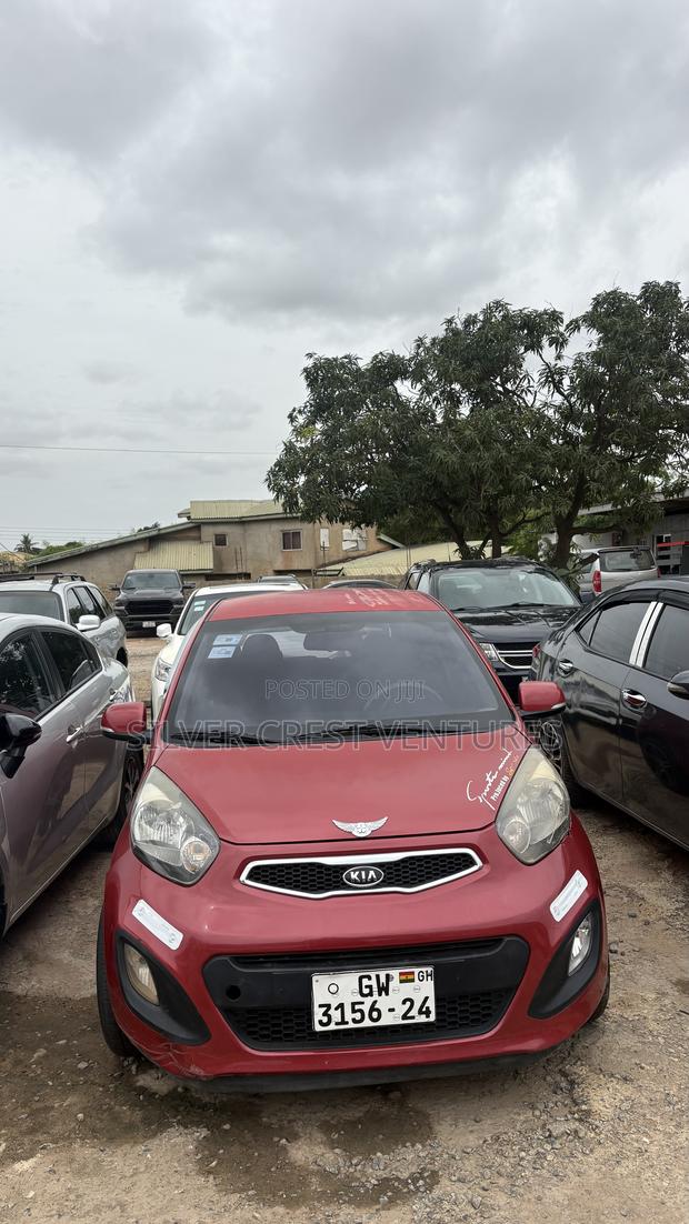 Kia Morning 2011 Red