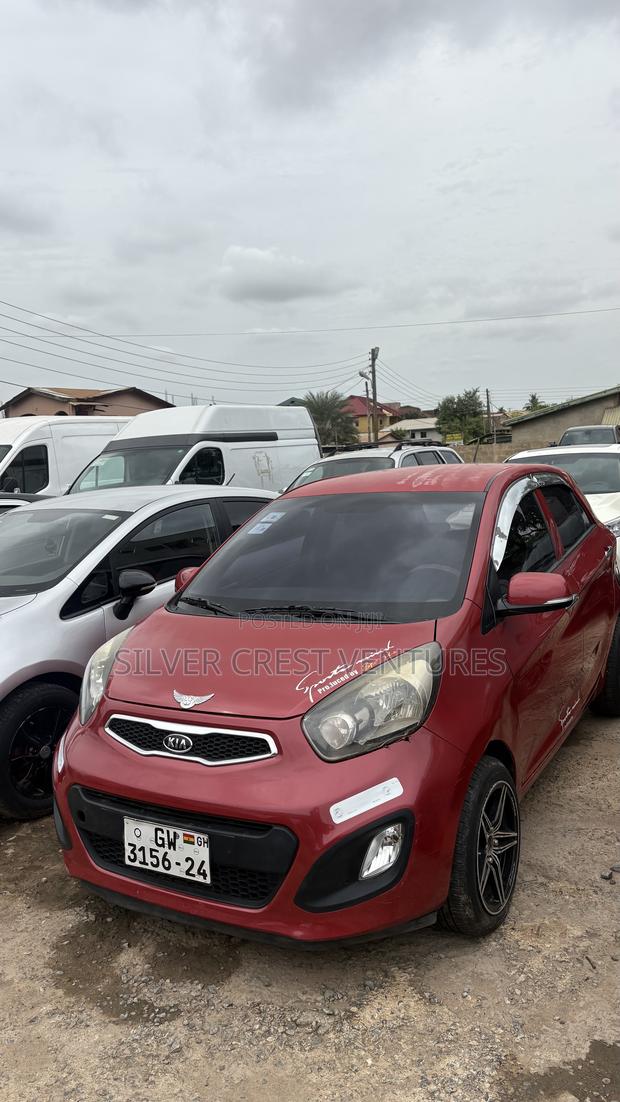 Kia Morning 2011 Red