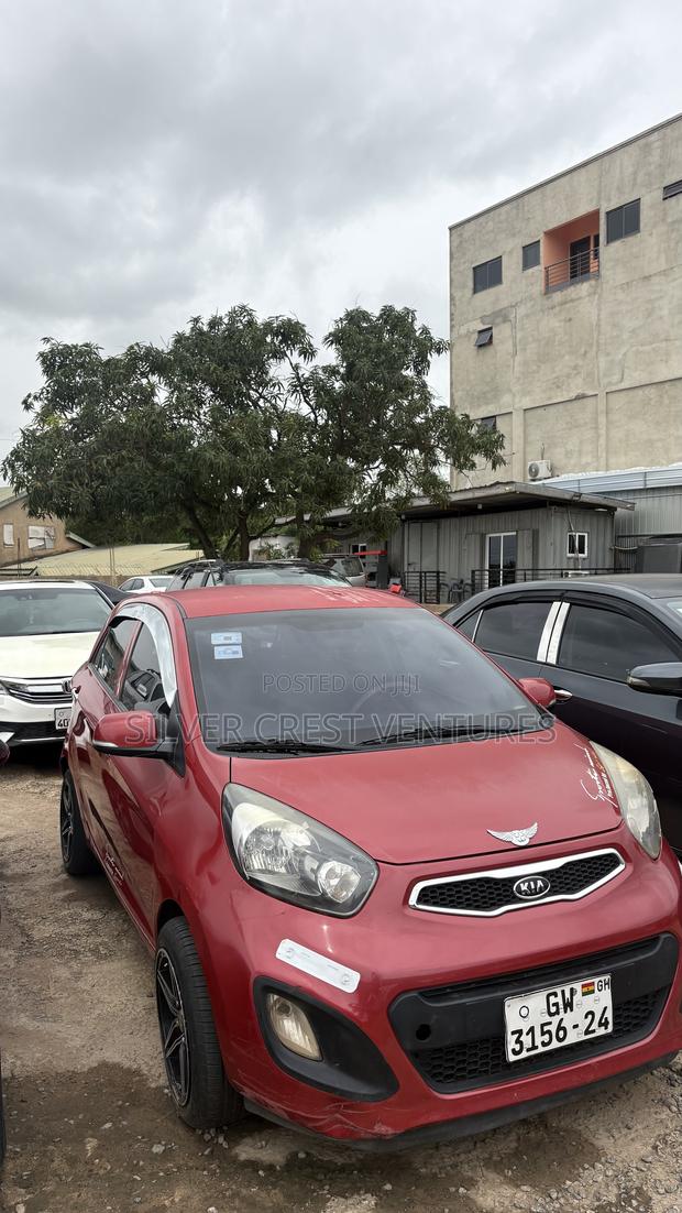 Kia Morning 2011 Red