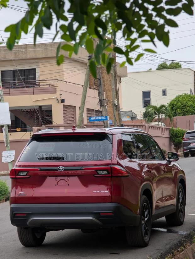 Toyota Highlander Platinum AWD 2024 Burgundy