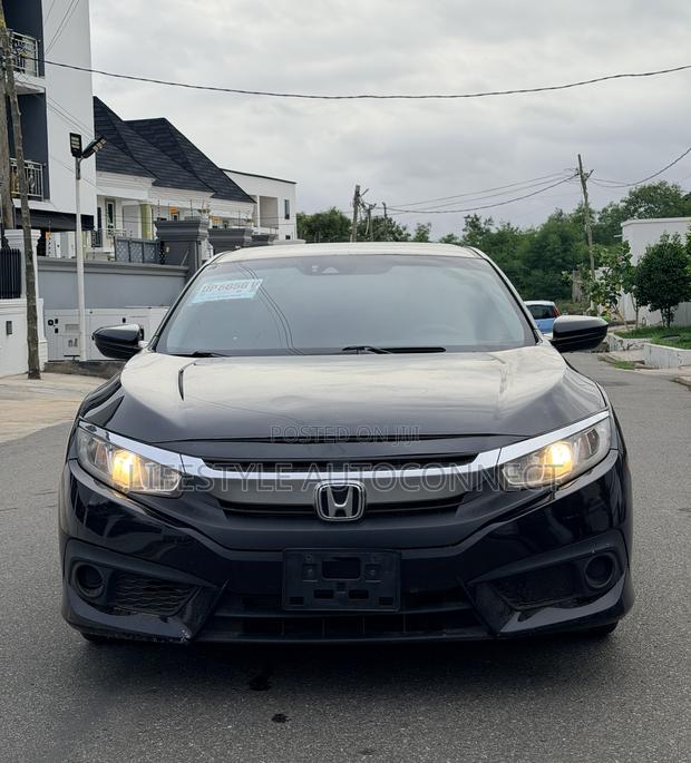 Honda Civic LX 2dr Coupe (2.0L 4cyl) 2016 Black