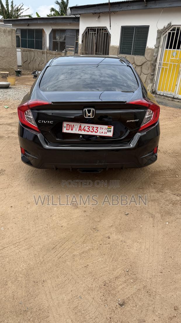 Honda Civic Sport Sedan 2020 Black