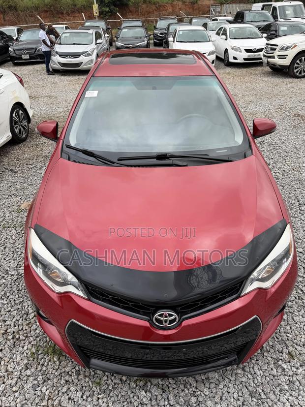 Toyota Corolla S Premium 4dr Sedan (1.8L 4cyl CVT) 2015 Red