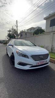 Hyundai Sonata Limited 2.0T Seban (2.0L 4cyl 6A) 2017 White for sale