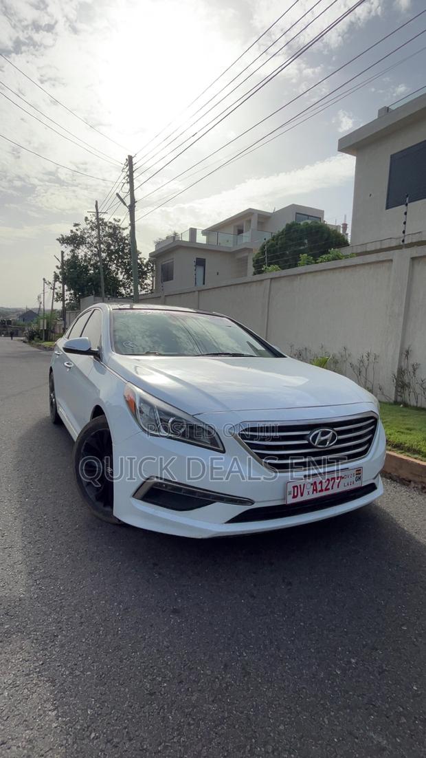 Hyundai Sonata Limited 2.0T Seban (2.0L 4cyl 6A) 2017 White