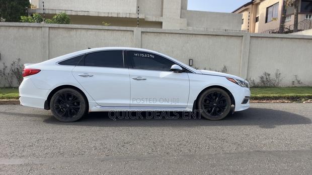 Hyundai Sonata Limited 2.0T Seban (2.0L 4cyl 6A) 2017 White