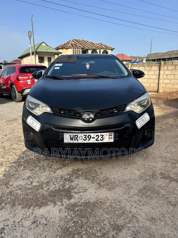 Toyota Corolla S 4dr Sedan (1.8L 4cyl CVT) 2015 Black