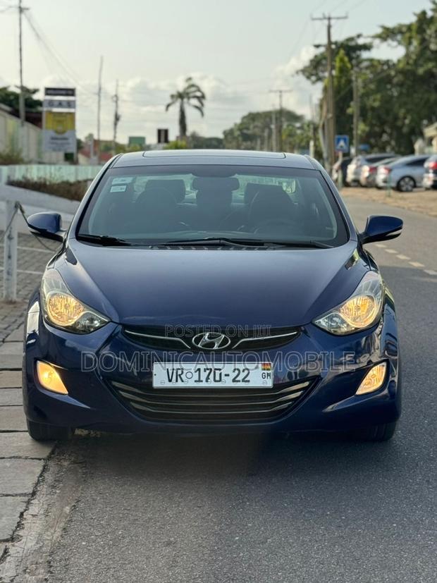 Hyundai Elantra GLS Sedan FWD (1.8L 4cyl 6A) 2013 Blue