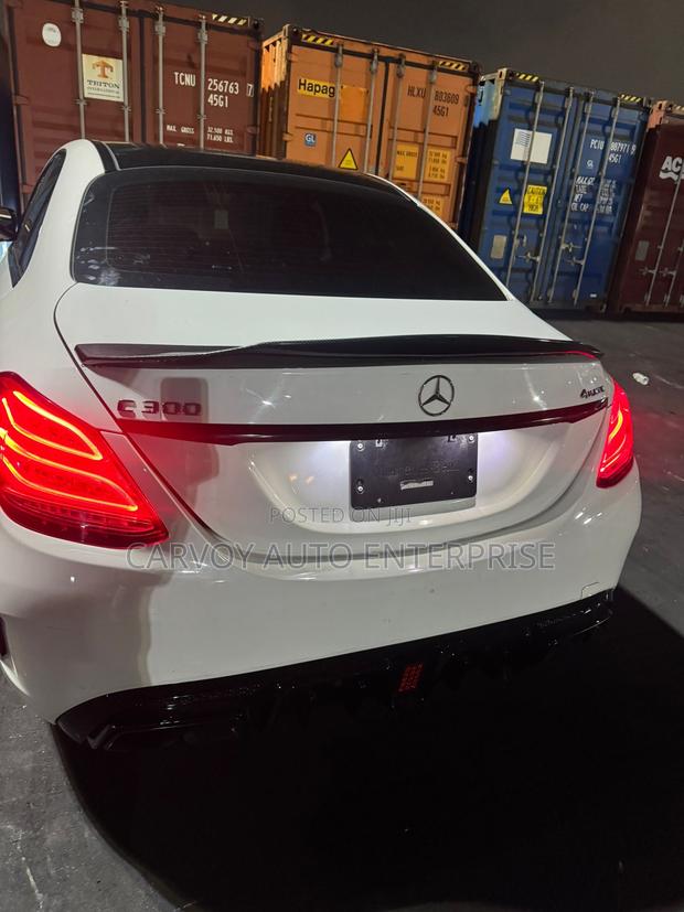 Mercedes-Benz C300 Base C300 AWD 4MATIC Sedan 2018 White