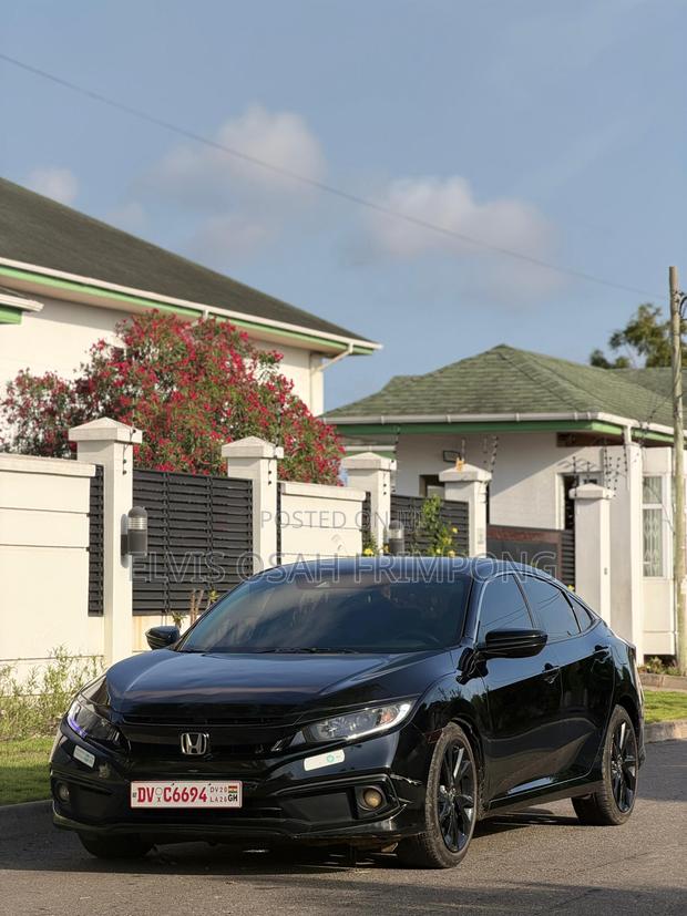 Honda Civic Sport Sedan 2019 Black