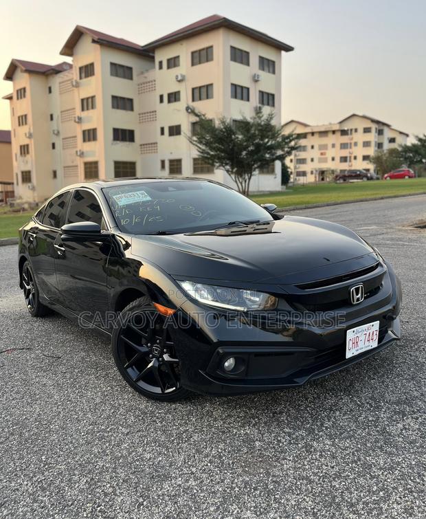 Honda Civic Sport Sedan 2019 Black