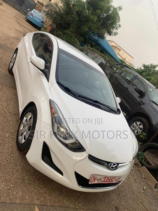 Hyundai Elantra Limited PZEV 4dr Sedan (1.8L 4cyl 6A) 2014 White