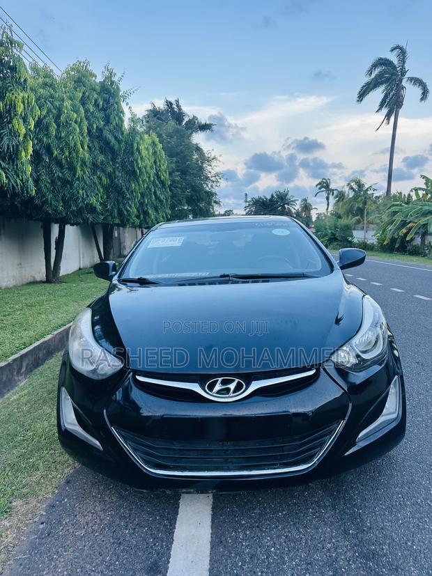Hyundai Elantra Limited 4dr Sedan (1.8L 4cyl 6A) 2015 Black