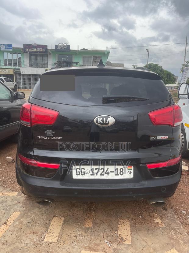 Kia Sportage SX 4dr SUV (2.0L 4cyl Turbo 6A) 2016 Black