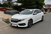 Honda Civic EX Sedan 2018 White for sale