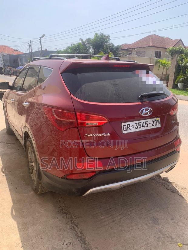 Hyundai Santa Fe 2013 Red
