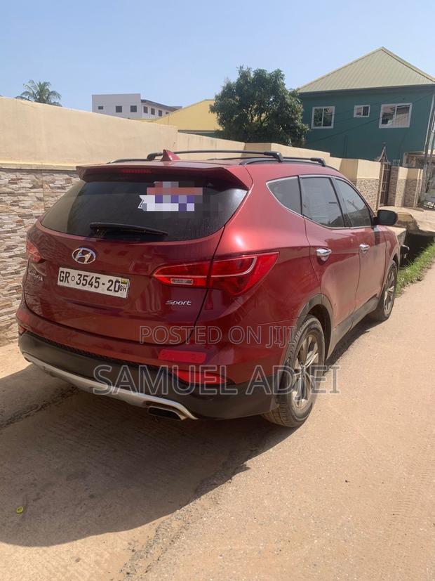 Hyundai Santa Fe 2013 Red