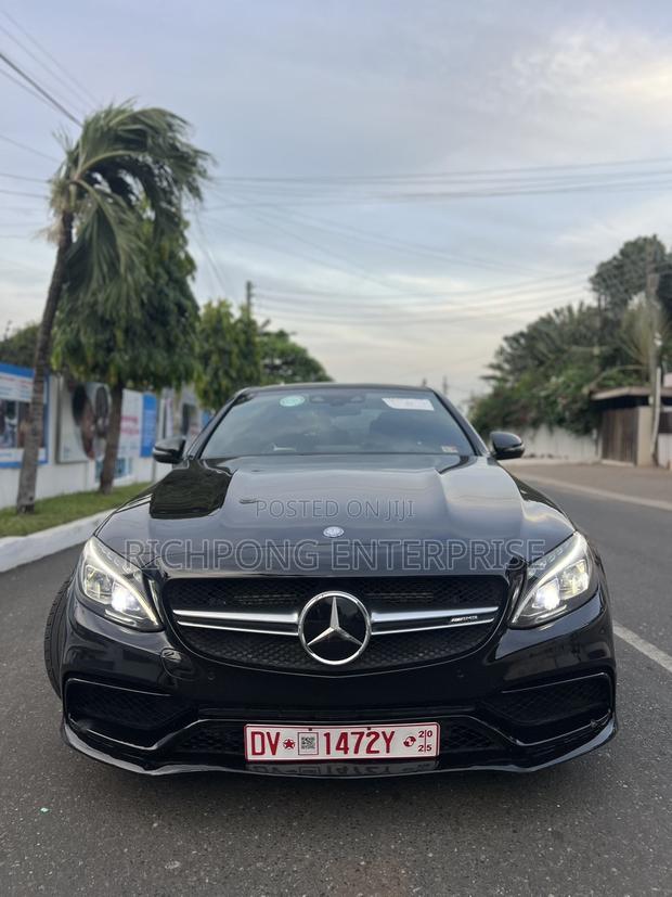 Mercedes-Benz C63 2016 Black