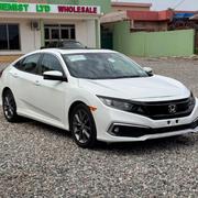 Honda Civic EX Sedan 2019 White for sale