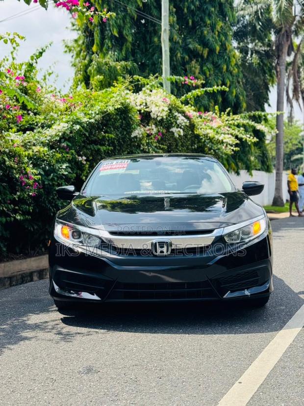 Honda Civic LX Sedan 2018 Black