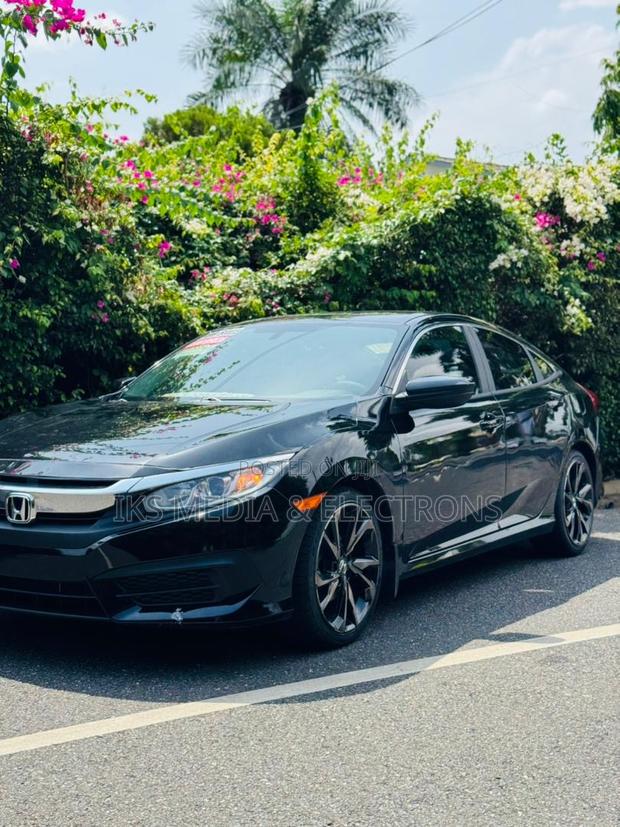 Honda Civic LX Sedan 2018 Black